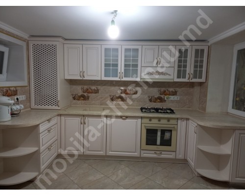 Угловая кухня мдф  T-14