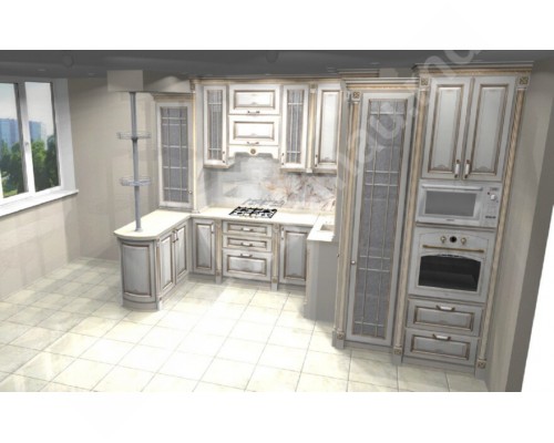 Кухня в классическом стиле T-17 Кухня в классическом стиле T-17