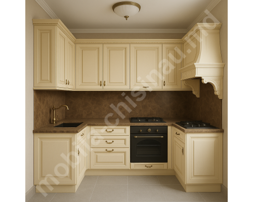 Угловая кухня в классическом стиле T-24