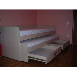 Pat cu doua nivele pentru copii T-1