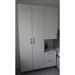 Dulap pentru dormitor alb T-22