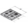 Panou combinat Fabiano FHG 21-31 Inox