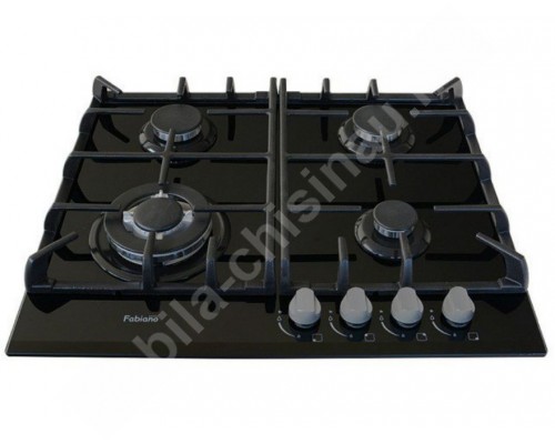 Газовая панель Fabiano FHG 10-44 GH-T Black Glass