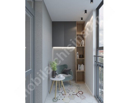 Dulap la balcon T-35