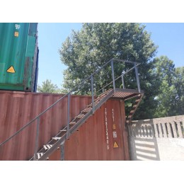 Scara  exterioara de metal  T-23