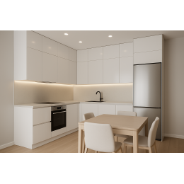 Bucatarie pe colt stil modern T-112 Bucatarie pe colt stil modern T-112