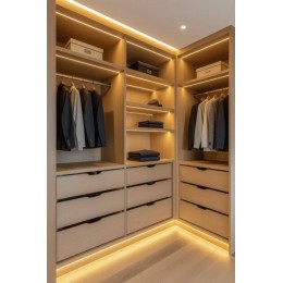 Гардеробная в современном стиле  T-39