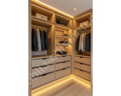 Гардеробная в современном стиле  T-39