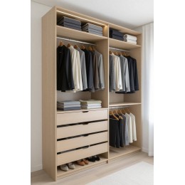 Гардеробная в современном стиле  T-40