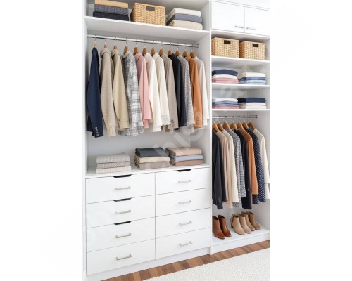 Гардеробная в современном стиле  T-43