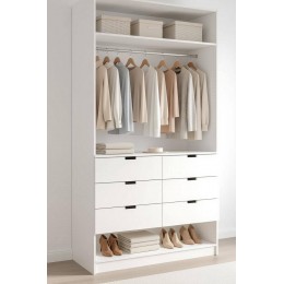 Гардеробная в современном стиле  T-44