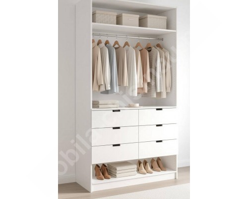 Гардеробная в современном стиле  T-44