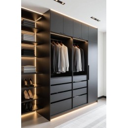 Гардеробная в современном стиле  T-45