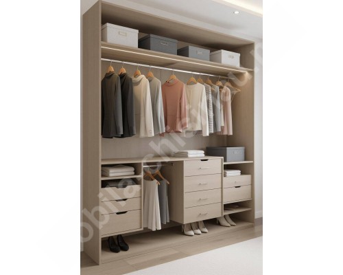 Гардеробная в современном стиле  T-49