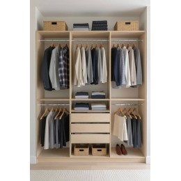 Гардеробная в современном стиле  T-47