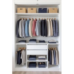 Гардеробная в современном стиле  T-50