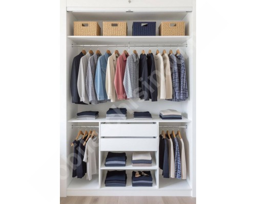 Гардеробная в современном стиле  T-50