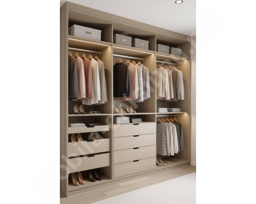 Гардеробная в современном стиле  T-57