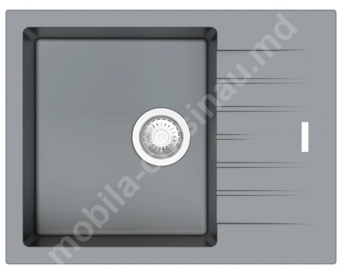 Раковина гранитная U-106 песочный 495 x 610 x 190 мм