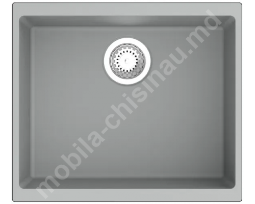 Раковина гранитная U-106 песочный 495 x 610 x 190 мм