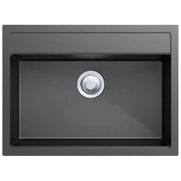 Раковина Quadro 61x51 Titanium T-62