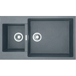 Раковина Quadro 86x50x15 Titanium T-63