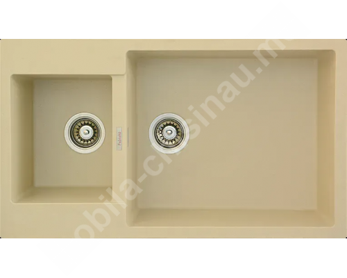 Раковина гранитная U-106 песочный 495 x 610 x 190 мм