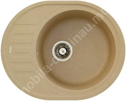 Раковина гранитная U-106 песочный 495 x 610 x 190 мм