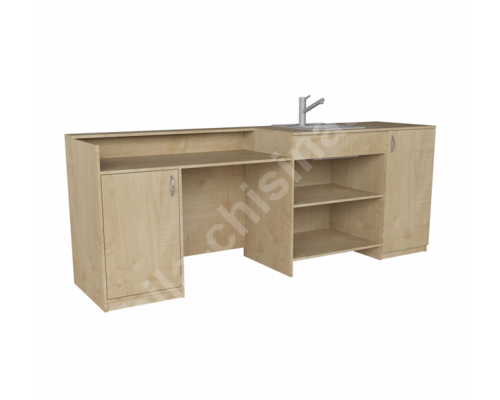 Стол демонстрационный для кабинета химии Т-13 Стол демонстрационный для кабинета химии Т-13