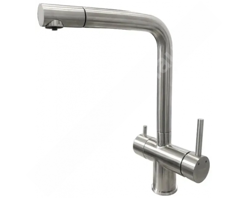 Кухонный смеситель Fabiano FKM 3116P SS Inox T-11