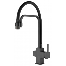 Кухонный смеситель Fabiano FKM 3111 Black Steel T-3