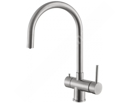 Кухонный смеситель Fabiano FKM 3118P Inox T-12