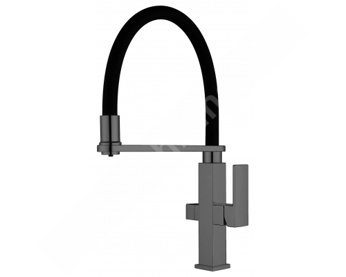 Кухонный смеситель Fabiano FKM 3120 Black Steel T-13