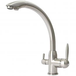 Кухонный смеситель Fabiano FKM 31.21 Inox T-15