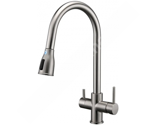 Кухонный смеситель Fabiano FKM 3122 Inox T-18