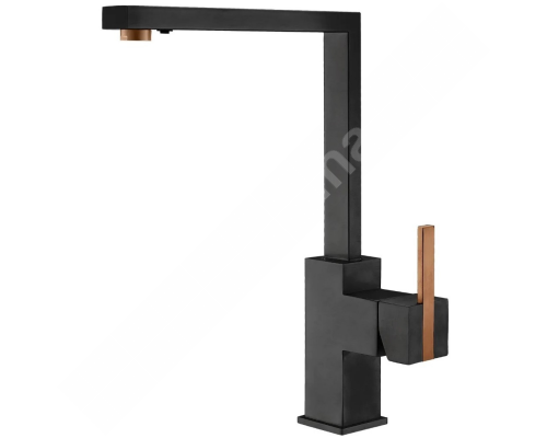 Кухонный смеситель Fabiano FKM 3123 SS Velvet Black Cooper T-21