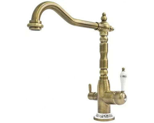 Baterie bucatarie Fabiano FKM 314 Brass Antique T-22