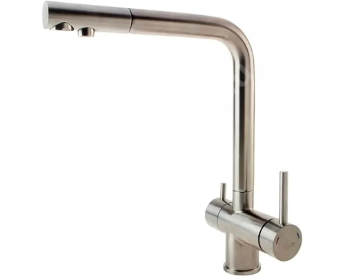 Кухонный смеситель Fabiano FKM 317 SS Inox T-31