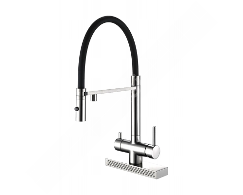 Baterie bucatarie Fabiano FKMC 3124 Inox (Cascad) T-37