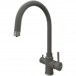 Кухонный смеситель Fabiano SKFC 90 ST Grey Metallic T-42