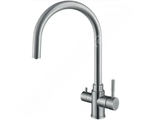 Кухонный смеситель Fabiano SKFC 90 ST Inox T-43