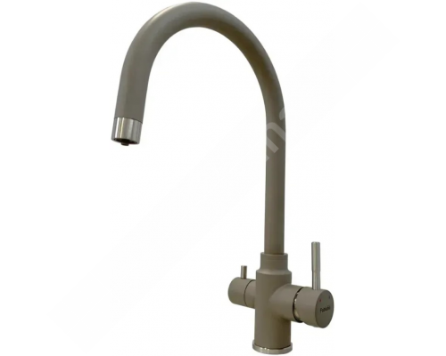 Кухонный смеситель Fabiano SKFC 90 ST Truffle (Beton) T-45