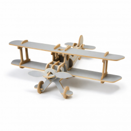 Puzzle 3D – Avion Biplan T-1