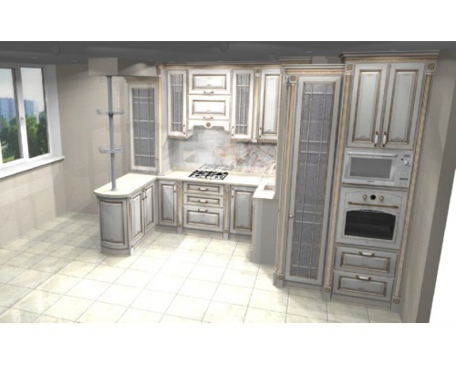 Bucatarie în stil clasic T-17