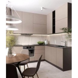 Маленькая угловая кухня из Мдф T-75