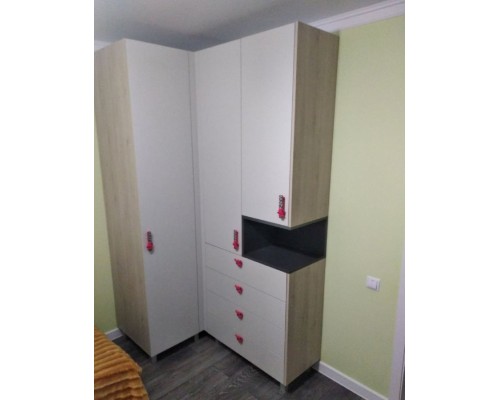 Шкаф для одежды в спальню угловой Т-57