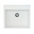 Гранитная мойка Fabiano Quadro 56×51 Alpine White