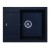 Гранитная мойка Fabiano Quadro 62×50 Antracit