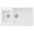 Гранитная мойка Fabiano Quadro 86x50x15 Alpine White