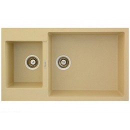 Гранитная мойка Fabiano Quadro 86x50x15 T-3